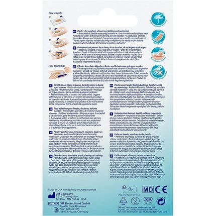 Bandaje Nexcare Aqua Clear MAXI, 60mm x 88mm, Waterproof - Pachet de 5