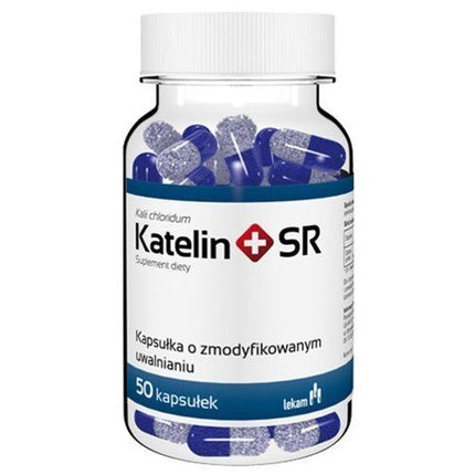 Supliment dietetic Katelin SR, 50 capsule cu potasiu