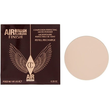 Pudră compactă Charlotte Tilbury Airbrush Flawless Finish, Fair, Refill