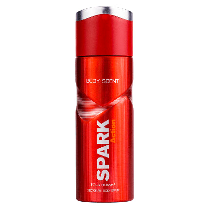 Deodorant Spray Khadlaj Spark Action, roșu, 160 g