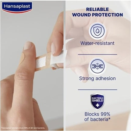 Plasturi Hansaplast Universal, rezistenți la apă, 100 bucăți