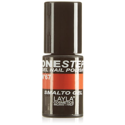 Ojă gel, Layla Cosmetics, One Step, alb