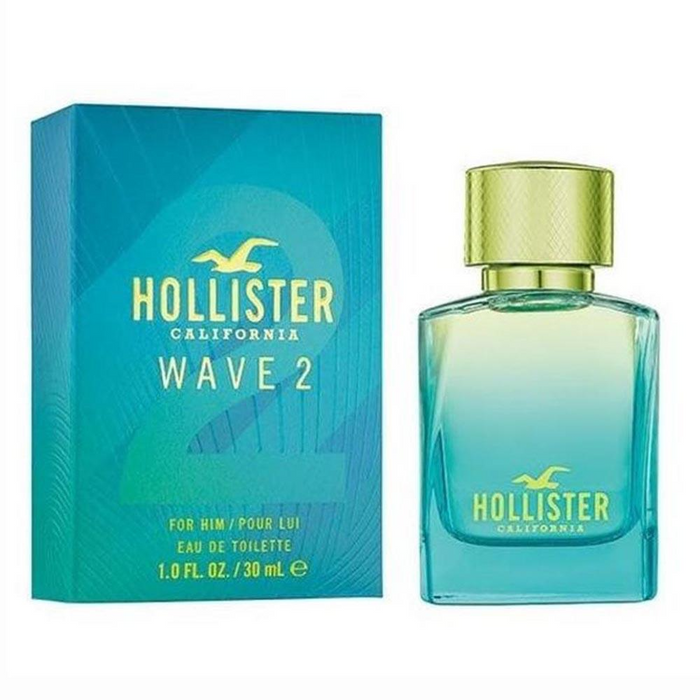 Apă de toaletă Hollister Wave 2, pentru bărbați, 30 ml