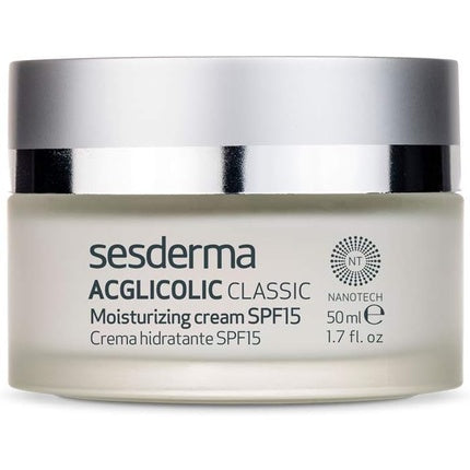 Cremă Hidratantă cu SPF 15 Sesderma ACGlicolic Classic, 50ml