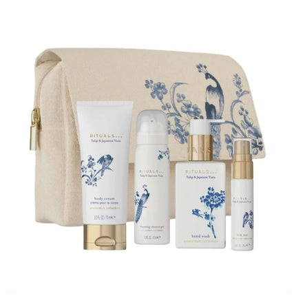 Rituals The Ritual Of Amsterdam Body Care Set, Coș de cadou cu gel de duș, cremă și spray