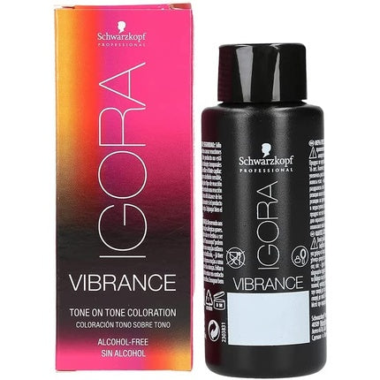 Vopsea de păr Schwarzkopf Igora Vibrance, 60ml, Culoare Albastră, fără alcool