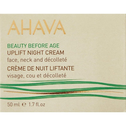 Cremă de noapte Ahava Beauty Before Age Uplift, 50ml