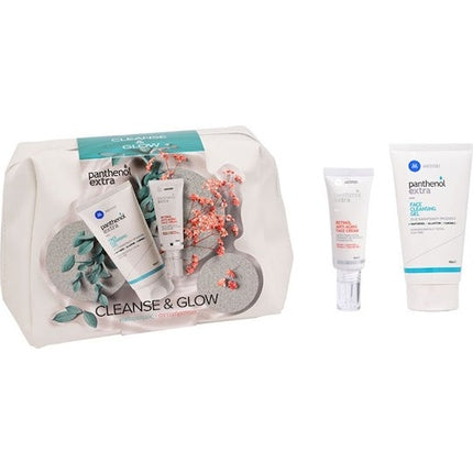 Set cosmetice Panthenol Extra, gel de curățare 150ml și cremă anti-îmbătrânire cu Retinol 30ml