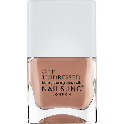 Lac de unghii, Nails Inc, Get Undressed, maro, 14ml