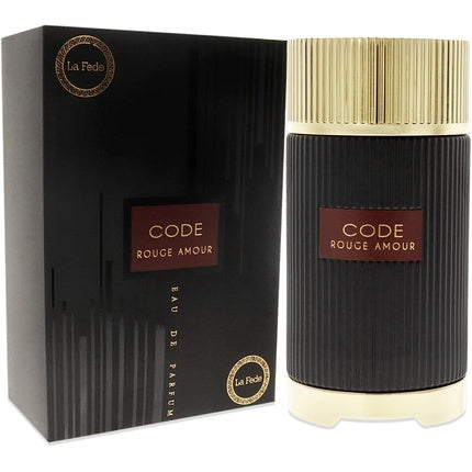 Parfum unisex, Khadlaj, Code Rouge Amour, 100 ml, negru