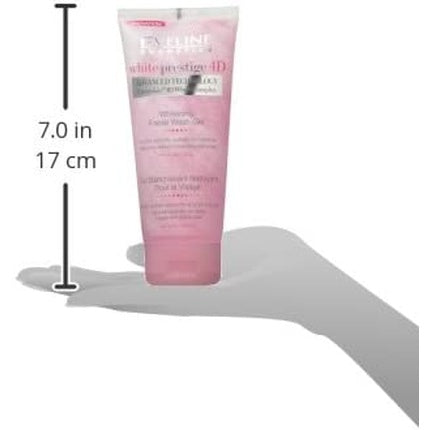 Gel de Curățare, Eveline, White Prestige 4D, alb, 200ml