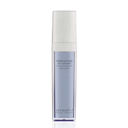 Fluid facial matifiant, Atashi, Fresh & Pure, flori de liliac, 50ml