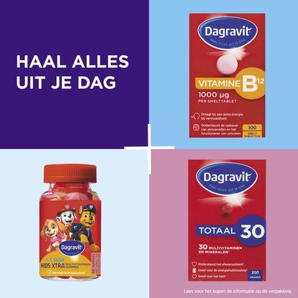 Tablete de topit Dagravit Vitamin B12 1000 mcg 100 buc