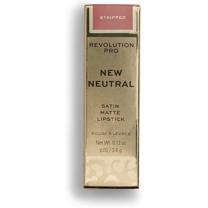 Ruj Revolution Beauty Satin, Stripped, auriu-bej