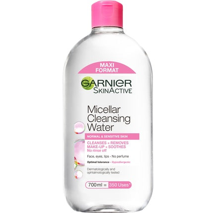 Apă Micelară de Curățare Garnier SkinActive pentru Piele Normală și Sensibilă, 700 ml