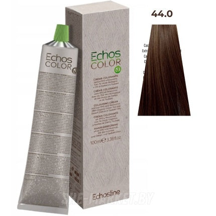 Vopsea de par cremă, Echosline, Color N 44.0, Mediumchestnut Extra Rich, 100ml