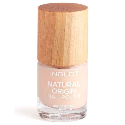 Smalt Unghii Inglot Natural Origin Milky Almond 011, 8ml, Culoare Nude Bej