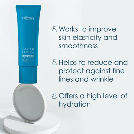 Cremă de noapte, Skin Chemists, Hyaluronic Acid 1% 50ml