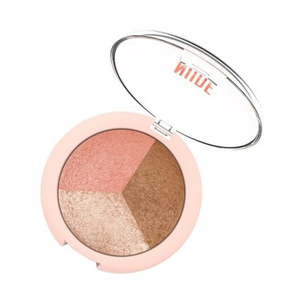 Pudră facială Baked Trio Golden Rose Nude Look