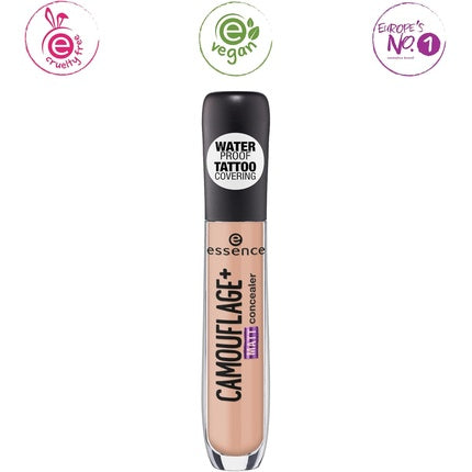 Concealer Essence Camouflage+ Matt, rezistent la apă, 5ml