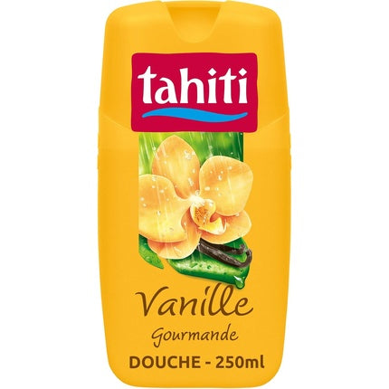 Gel de duș Tahiti Aromatic Vanilla, 250 ml, ambalaj galben