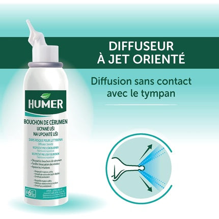 Humer Spray Ureche, 50ml, Alb/Verde