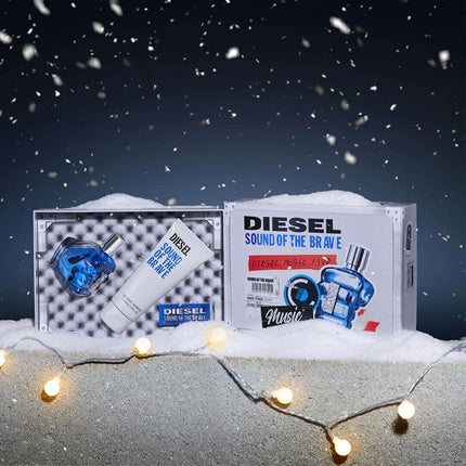Set cadou parfum, Diesel, Sound of the Brave, albastru