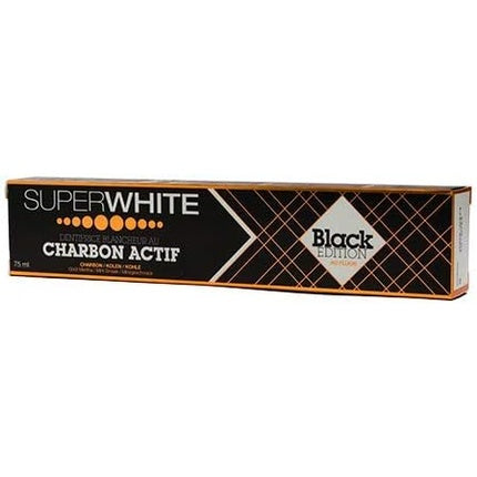 Pastă de dinți Superwhite Black Edition cu cărbune activ, 75ml