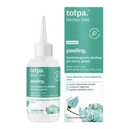Peeling scalp, Tolpa, Dermo Hair, 100ml, alb