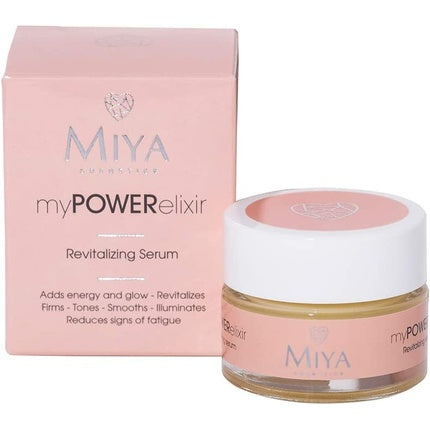 Ser facial, Miya Cosmetics, Natural Revitalizing, 15ml