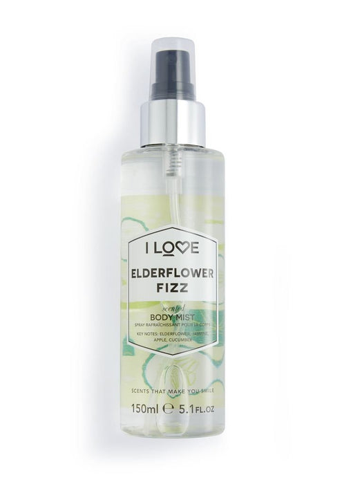 Spray de corp I Love Signature Collection Elderflower Fizz, 150 ml