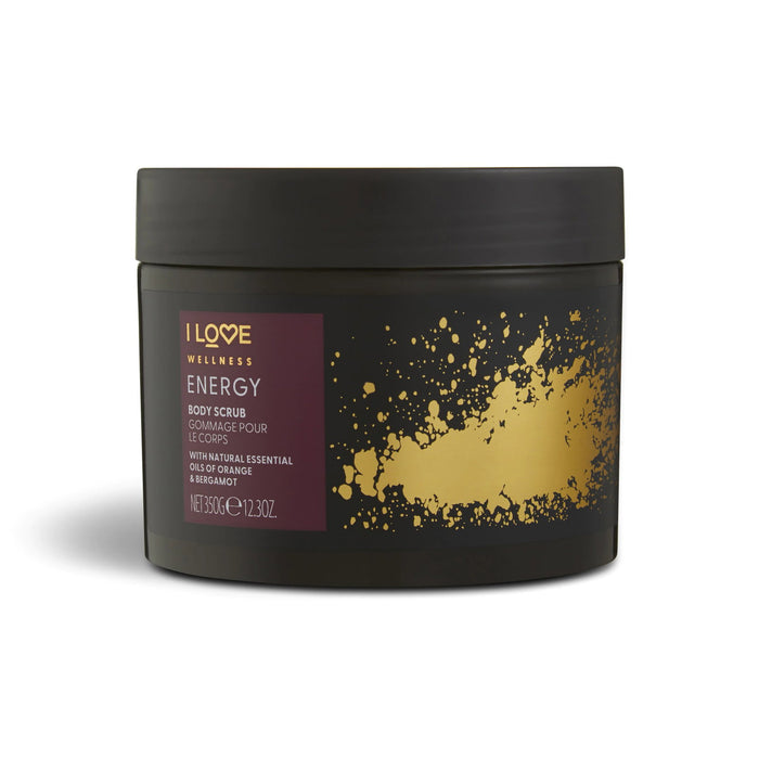 Exfoliant pentru corp I Love Wellness Energy, vegan, 350 g