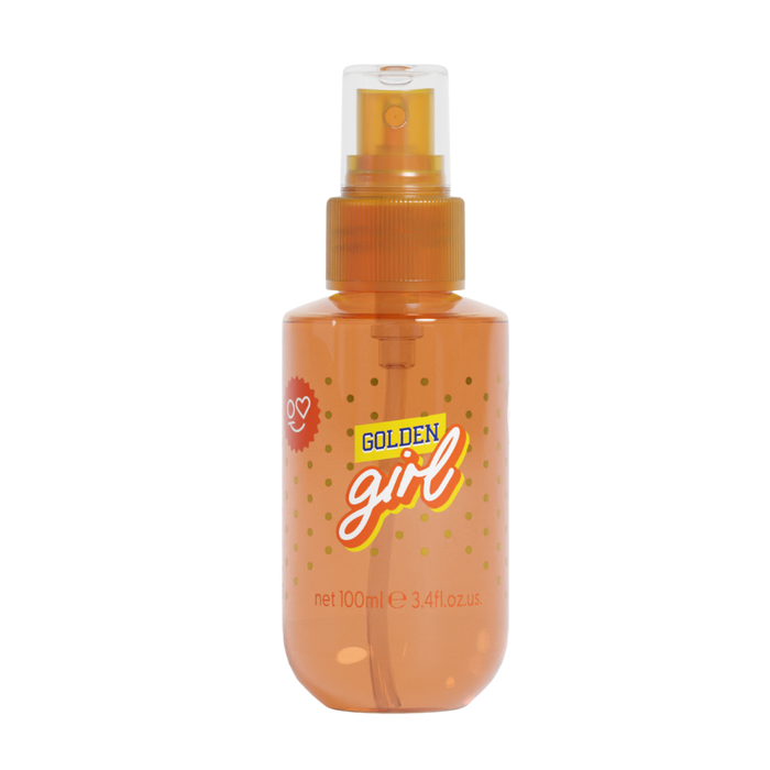 Spray parfumat I Love Golden Girl, pentru femei, 100 ml
