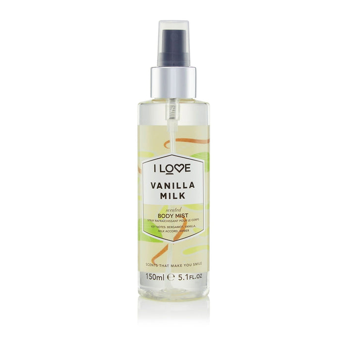 Spray de corp I Love Signature Collection Vanilla Milk, vegan, 150 ml