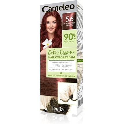 Cremă colorantă păr, Cameleo, Mahon, 75g