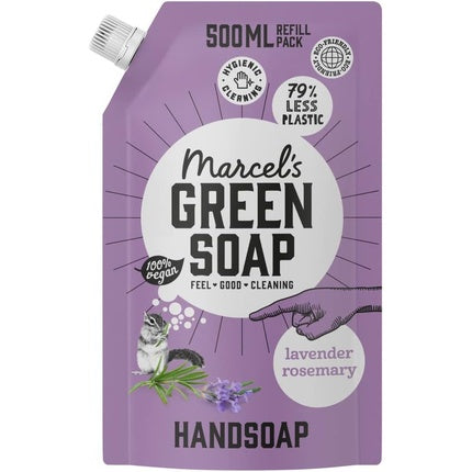 Săpun lichid, Marcel's Green Soap, Lavender & Rosemary, 500ml