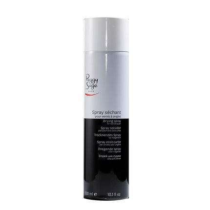 Spray Uscător Vopsea de Unghii, Peggy Sage, 300ml, Alb-Negru