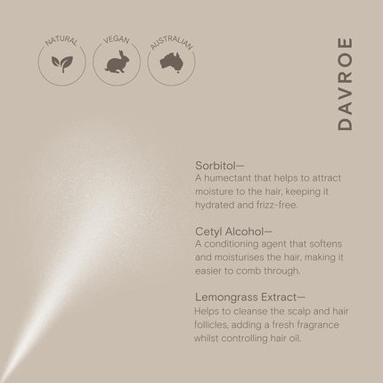 Descurcator par, Davroe, Tame Lemongrass, visiniu