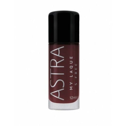 Lac de unghii Astra My Laque 5 Free Ultra Bright Burgundy, 12ml