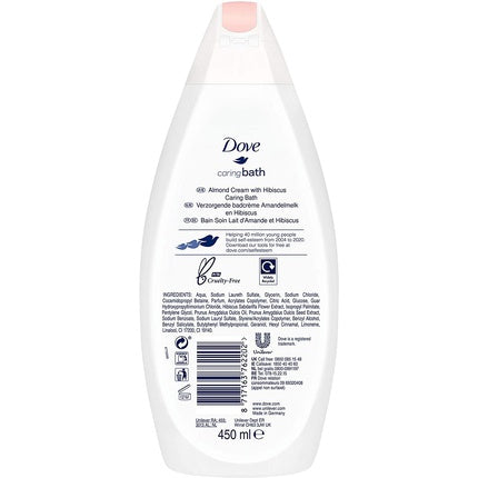 Gel de duș, Dove, Caring Almond, 450 ml