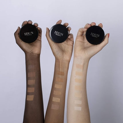 Pudră Minerală IDUN Minerals Saga Light Neutral SPF15, 41g