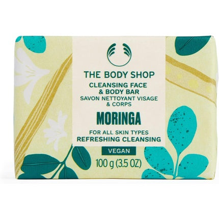 Săpun de curățare Moringa, The Body Shop, vegan, 100g