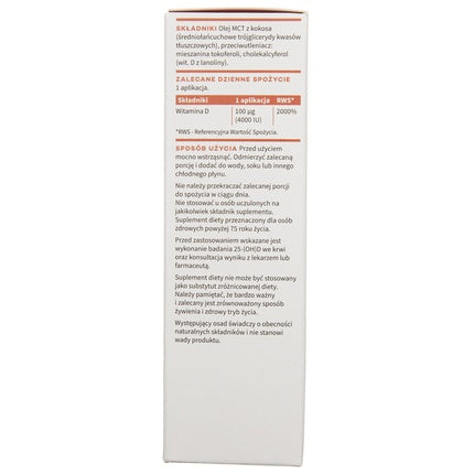 Supliment Vitamină D3 Aura Herbals 4000 IU 50ml