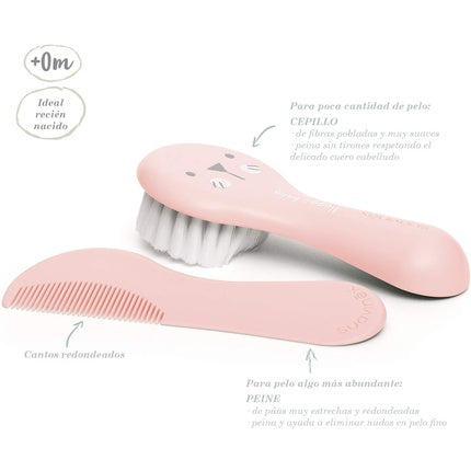 Perie Baie Suavinex, 23cm, Roz