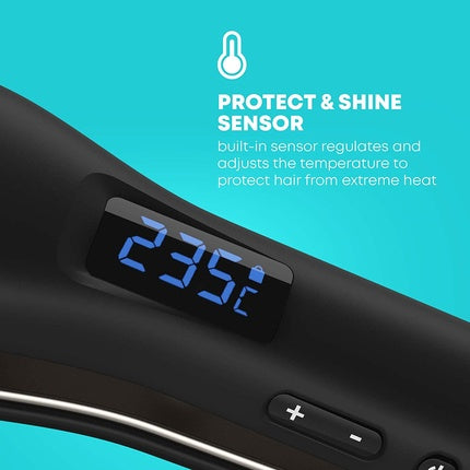 Îndreptător păr, Revamp, Progloss Hydro Shield X Shine, negru