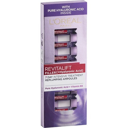 Set fiole antirid, L'Oréal, Revitalift Filler, acid hialuronic
