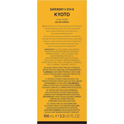 Parfum Superdry Kyoto, sticlă transparentă