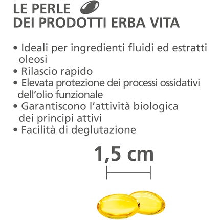 Supliment alimentar, Erba Vita, Omega 6, 60 capsule