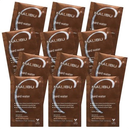 Tratamente pentru păr, Malibu C Hard Water Wellness Hair Remedy, 0.17 oz / 5 g