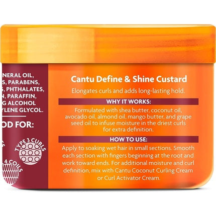 Gel pentru stilizare păr, Cantu, Define & Shine, 340g